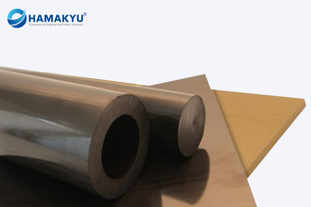 [131013475] Duratron® T5530 PAI Black Plate, Size: 9.53x305x305mm, Origin: MCAM/USA (Sheet, To Order Size, 9.53x305x305mm)