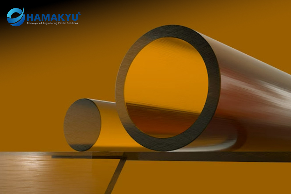 [133015423] Duratron® LSG PEI Natural Rod, Size:76.2x1220mm, Origin: MCAM/USA (To Order Size, Natural, 76.2x1220mm)