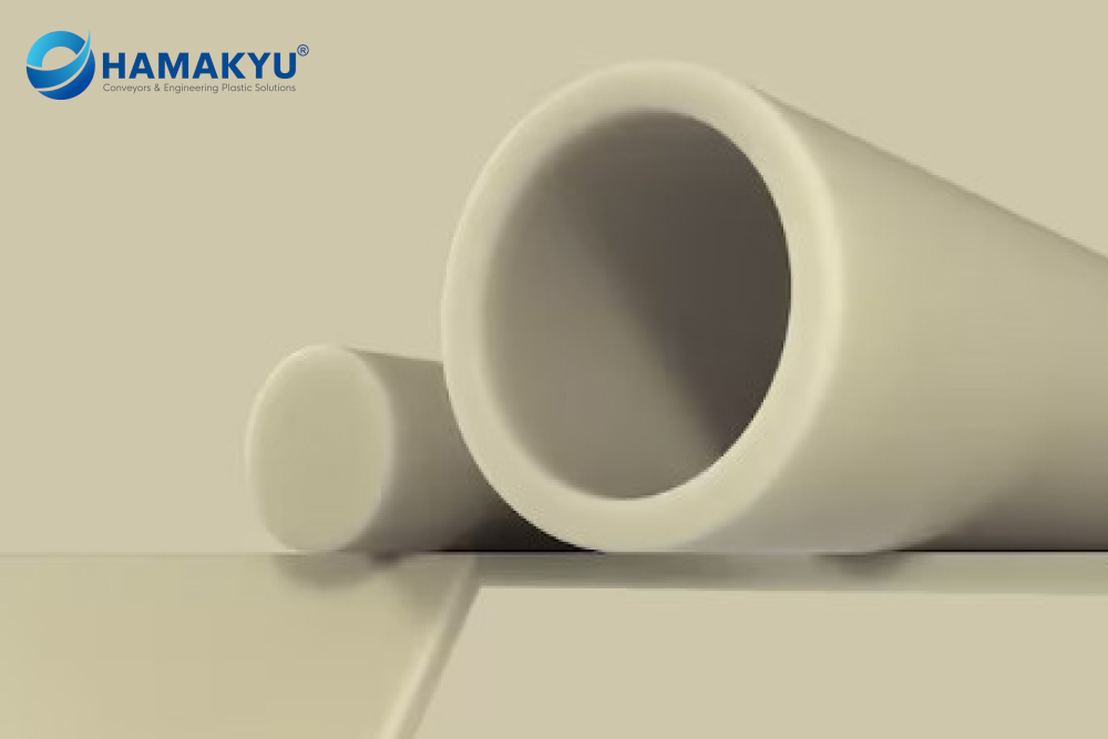 [131013828] Semitron® ESd 500HR PTFE White Plate, Size: 6.35x305x305mm, Origin: MCAM/USA (Sheet, To Order Size, 6.35x305x305mm)